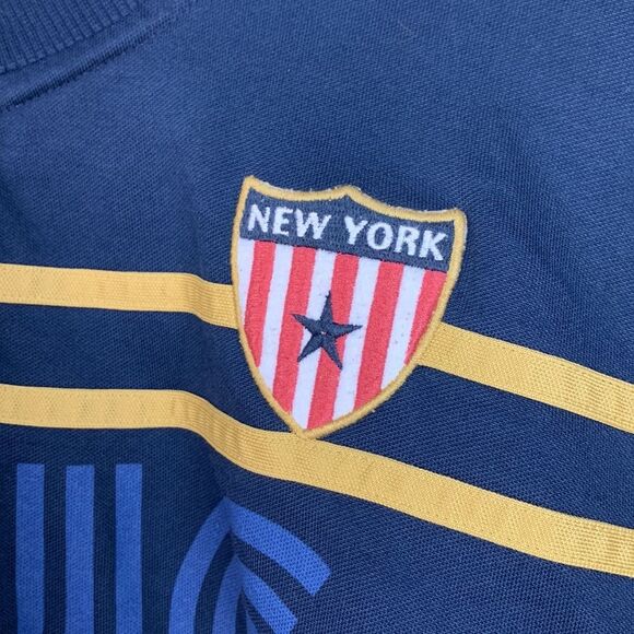 Fossil Unisex Warm Up Track Sweatshirt full zip Jacket New York Size Large - Picture 5 of 7